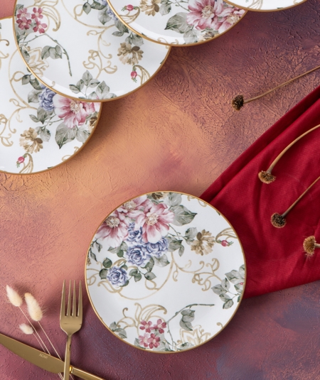 Acar Rosa 6 lı Pasta Tabak