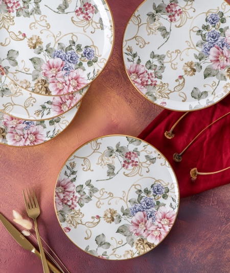 Acar Rosa 6 lı Servis Tabak