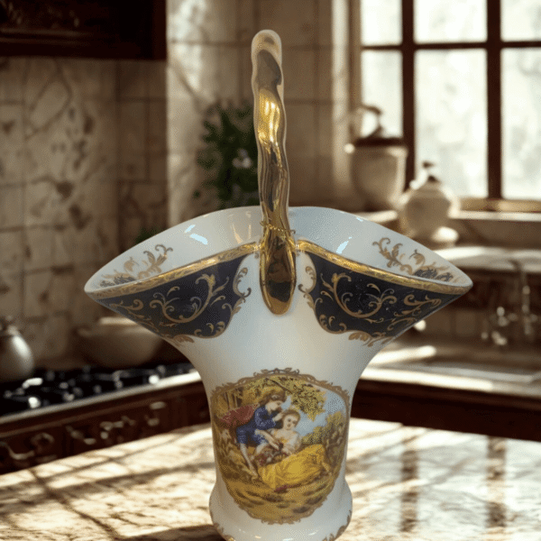 Markizli Romeo Juliet Porselen Kaşıklık