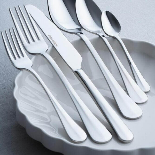 Acar Perlie 12 Kişilik 72 Parça Silver Çatal Kaşık Bıçak Takımı